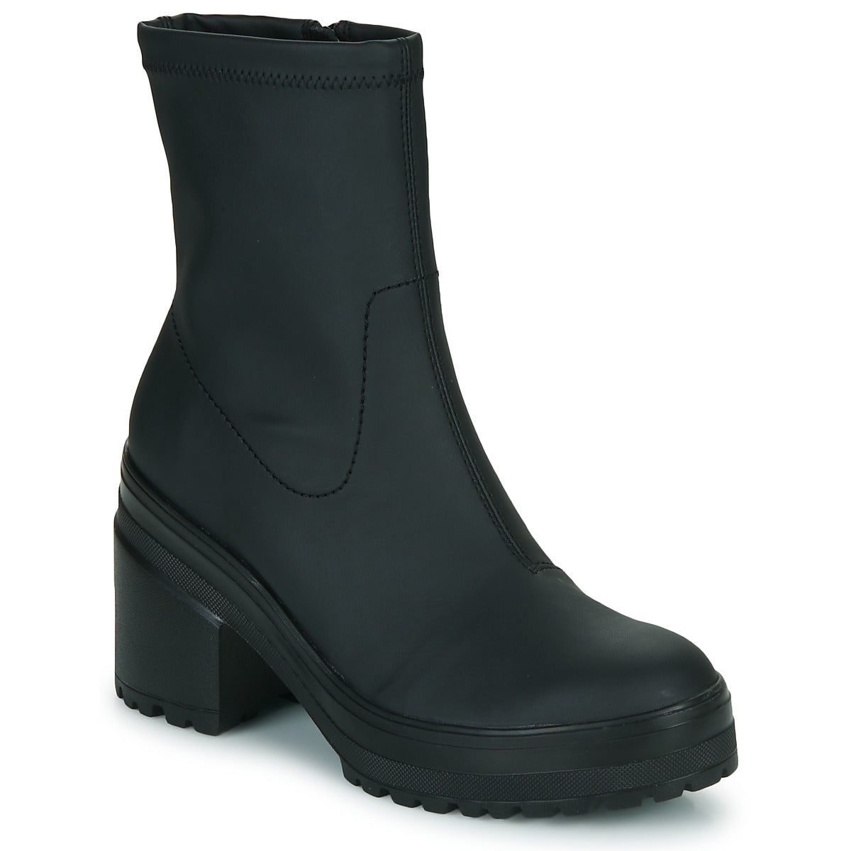 Stivaletti Donna Tommy Jeans  Tommy Jeans Heeled Boot  Nero