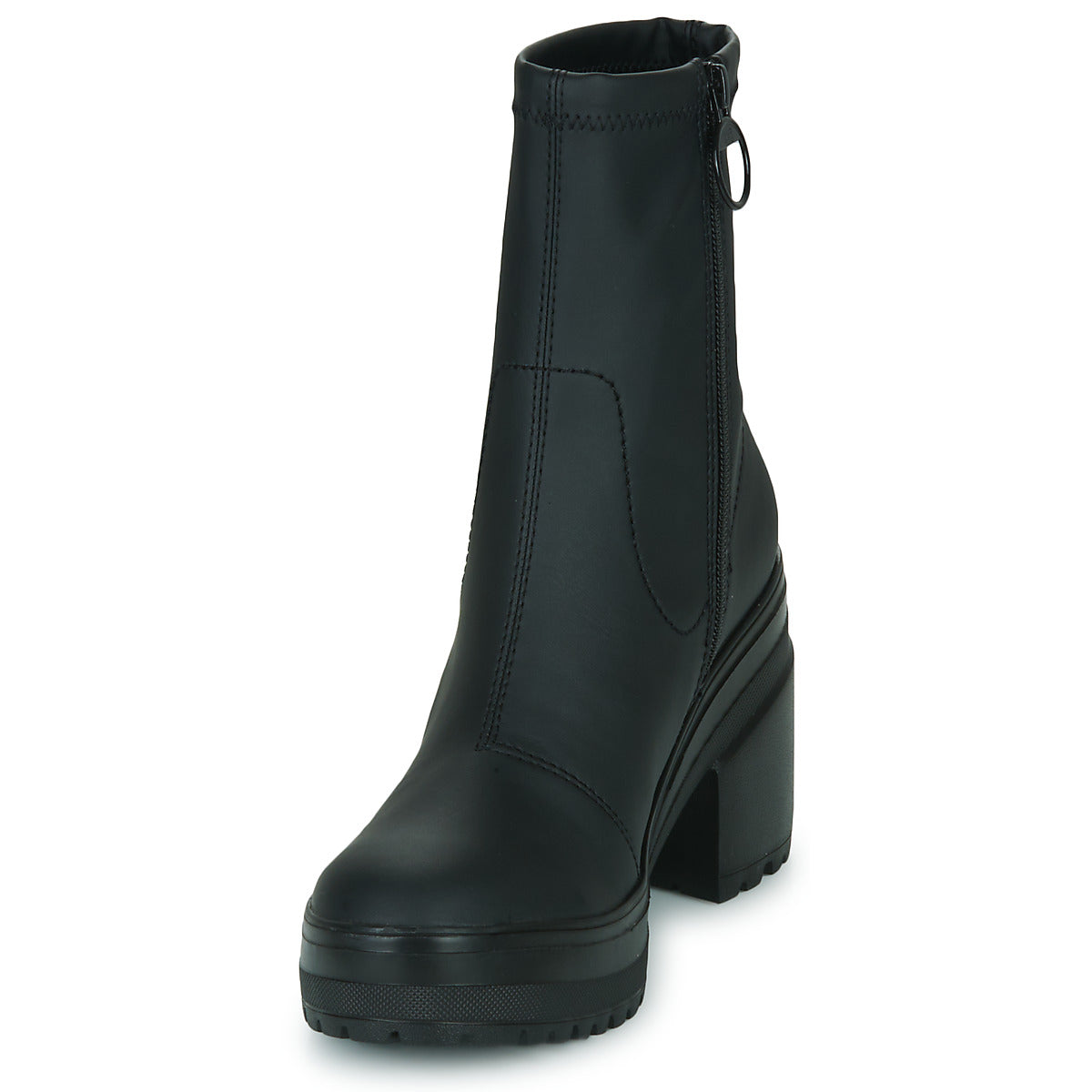 Stivaletti Donna Tommy Jeans  Tommy Jeans Heeled Boot  Nero