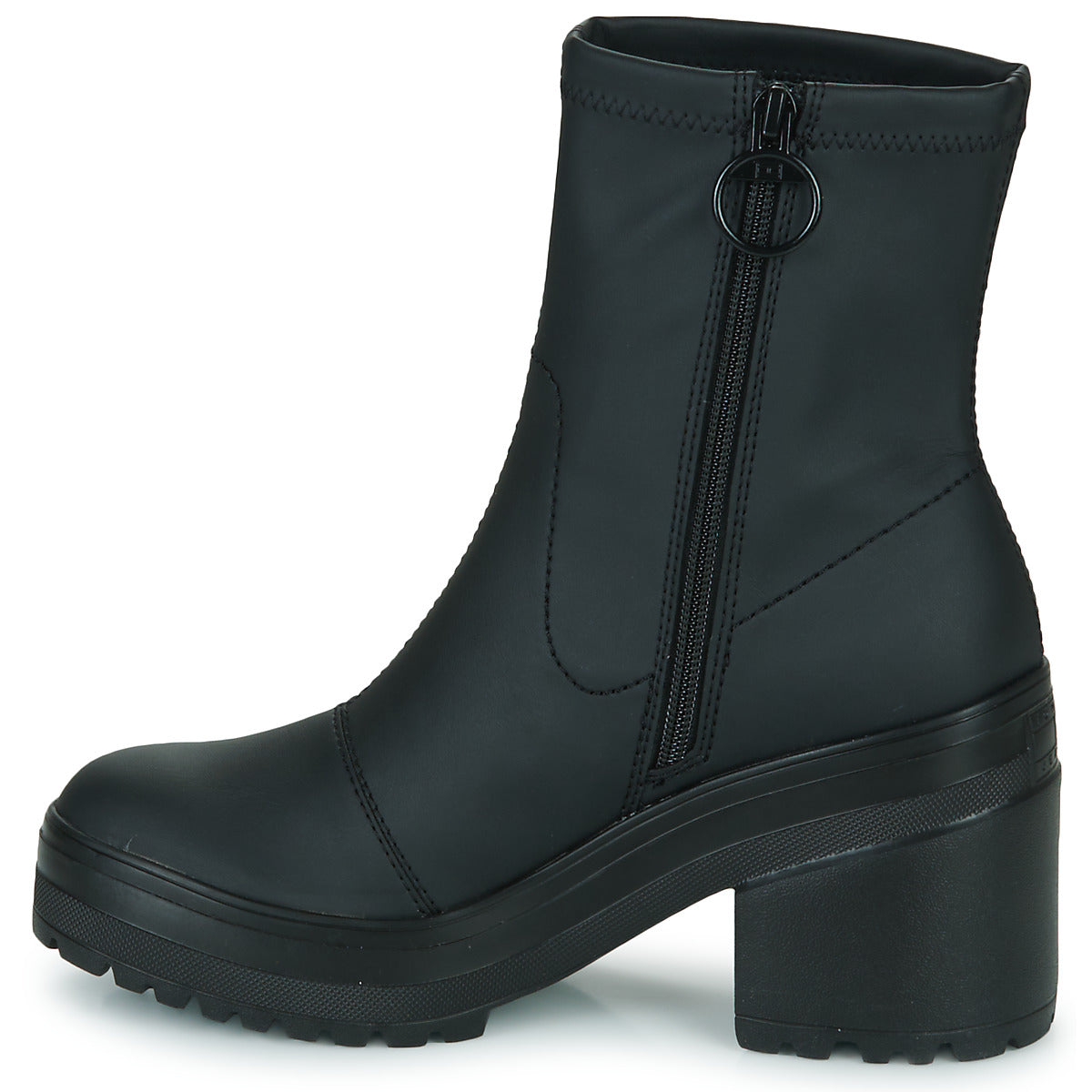 Stivaletti Donna Tommy Jeans  Tommy Jeans Heeled Boot  Nero