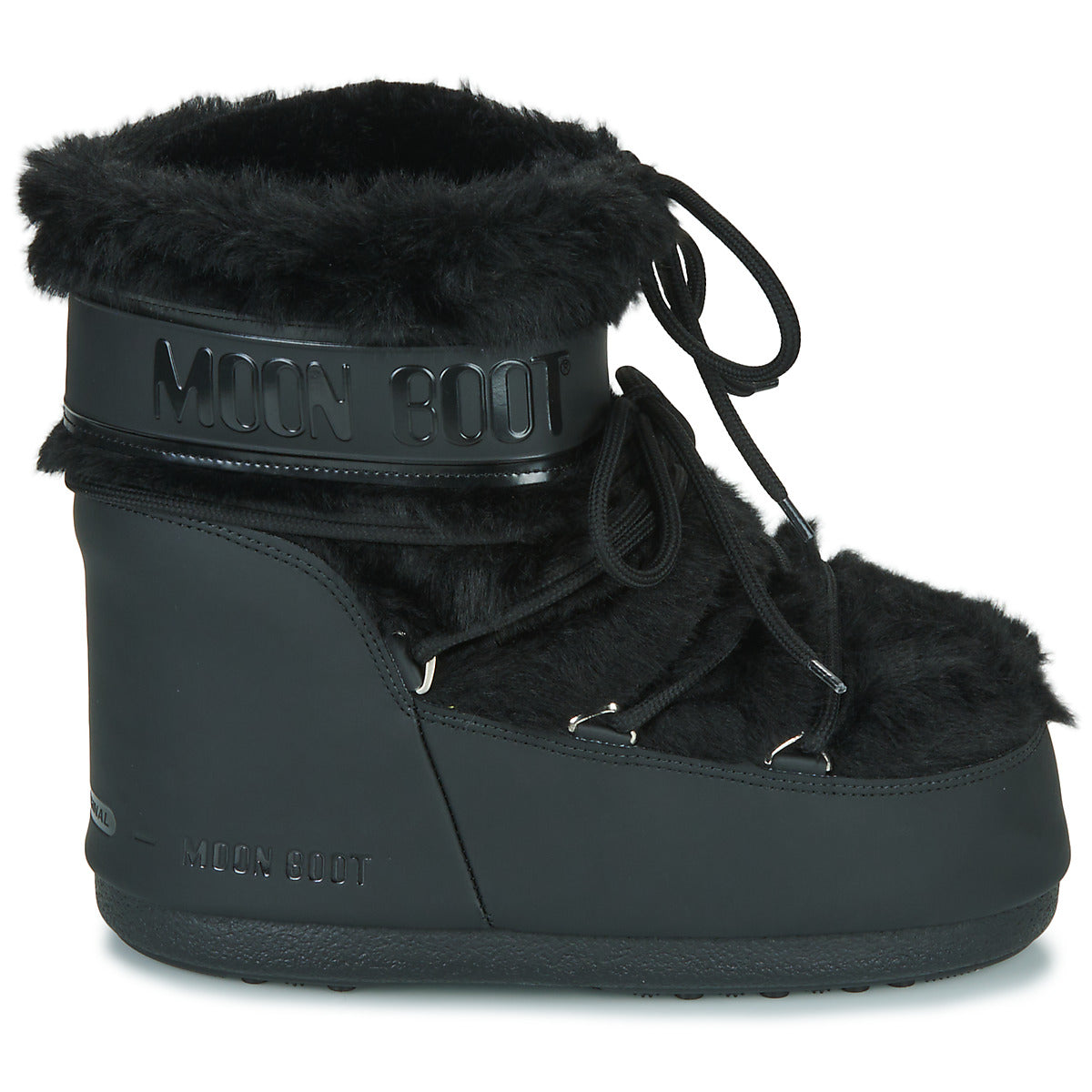 Scarpe da neve Donna Moon Boot  Moon Boot Icon Low Faux Fur  Nero