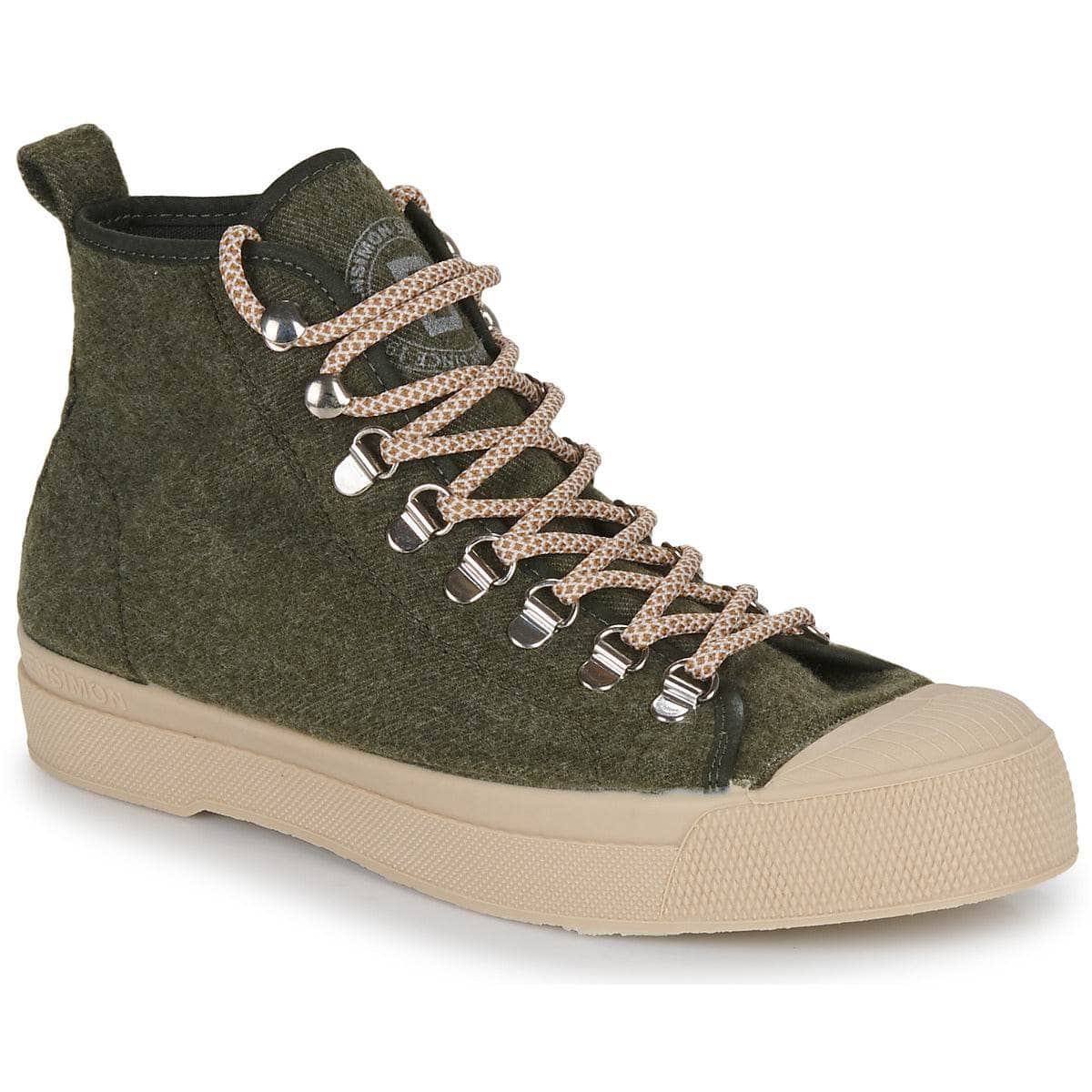 Sneakers alte Donna Bensimon  Stella Wool Mountain  Kaki