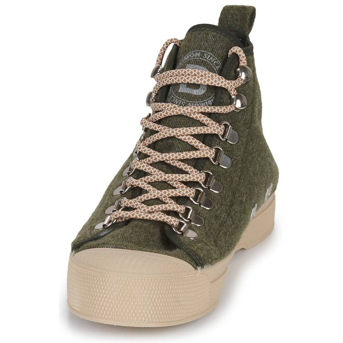 Sneakers alte Donna Bensimon  Stella Wool Mountain  Kaki