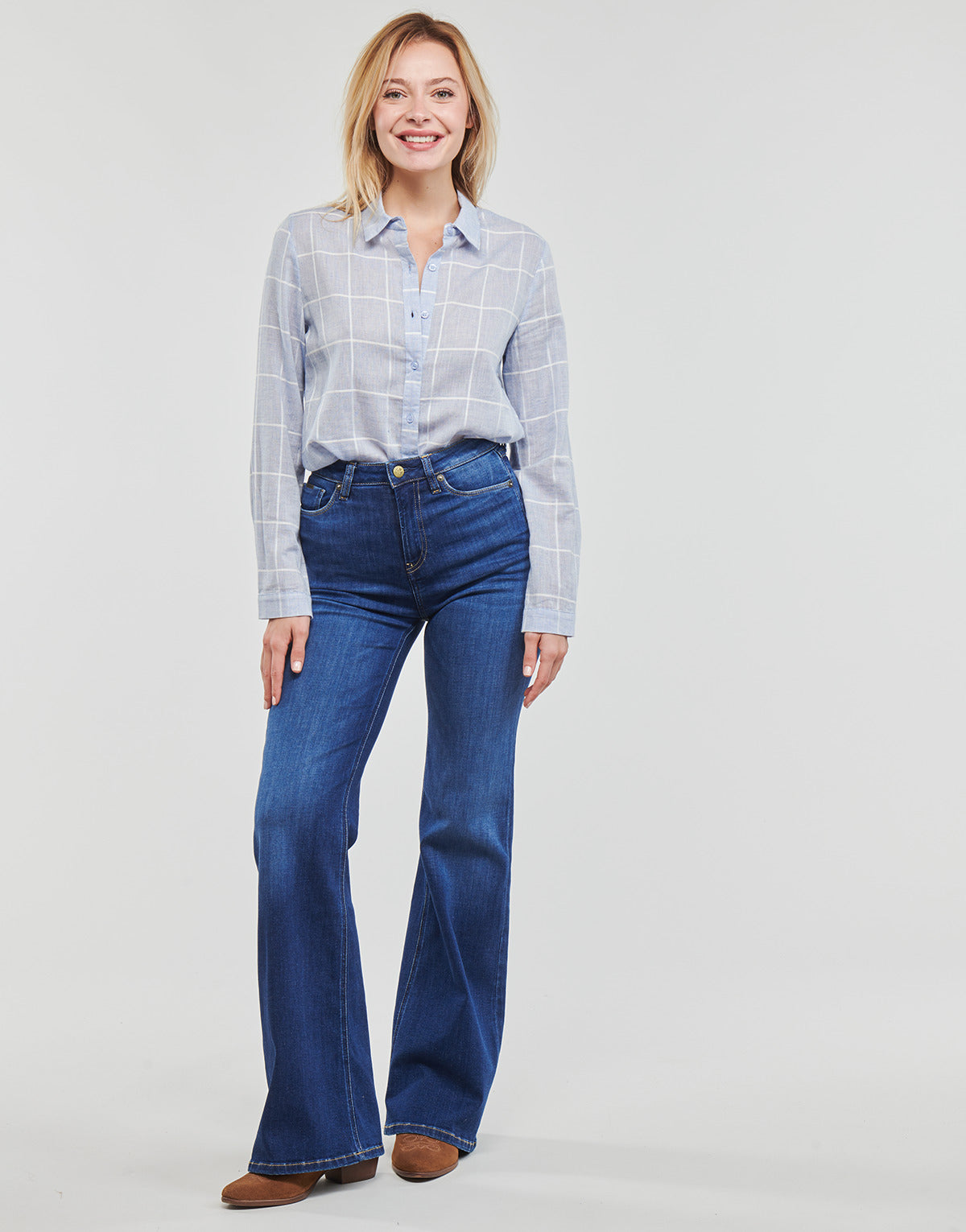 Jeans Donna Pepe jeans  WILLA  Blu