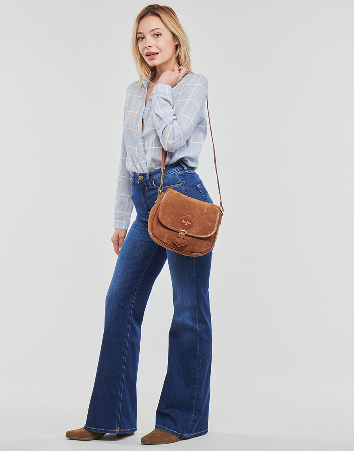 Jeans Donna Pepe jeans  WILLA  Blu