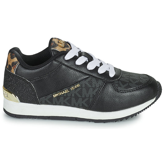 Scarpe bambini ragazza MICHAEL Michael Kors  ALLIE JOGGER  Nero