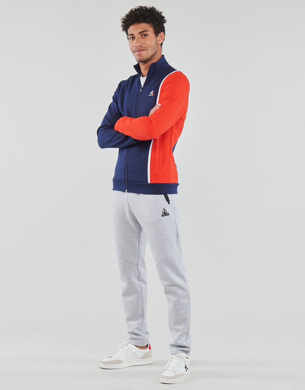 Giacca Sportiva Uomo Le Coq Sportif  SAISON 1 FZ  Marine