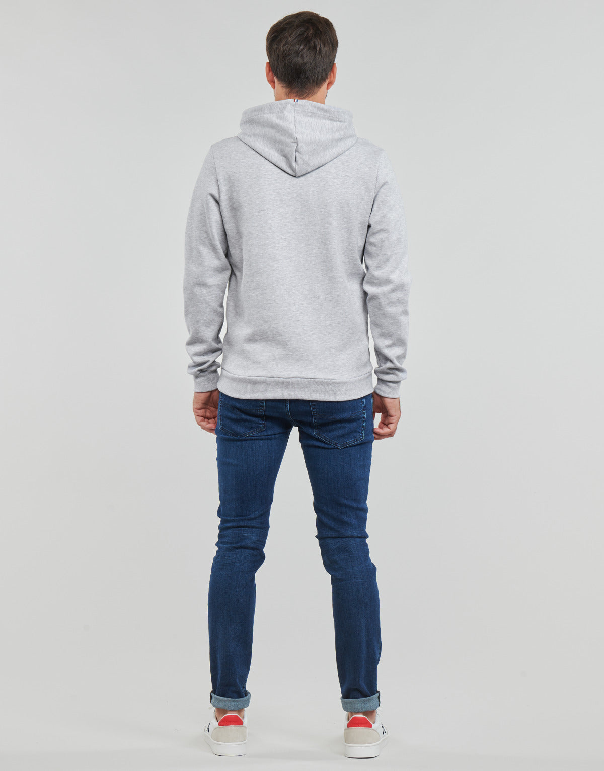 Felpa Uomo Le Coq Sportif  ESS HOODY N 1  Grigio