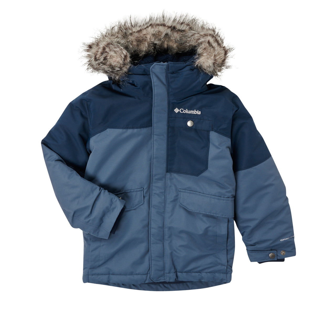 Parka ragazzo Columbia  NORDIC STRIDER JACKET  Blu