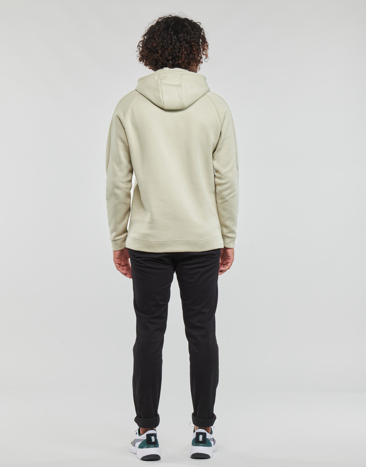 Felpa Uomo Puma  DAY IN MOTION HOODIE DK  Grigio