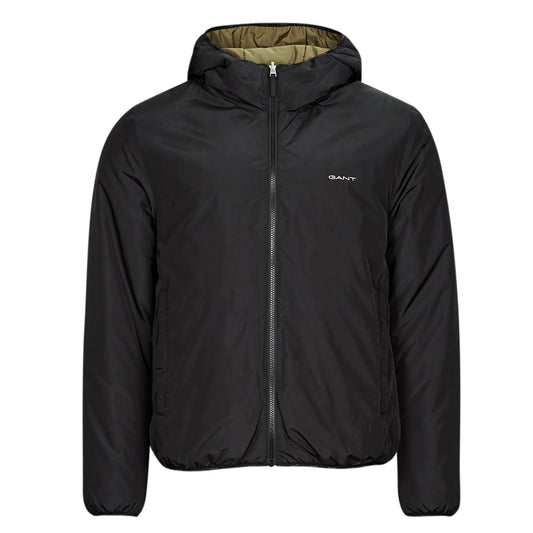 Giubbotto Uomo Gant  REVERSIBLE HOODED JACKET  Nero