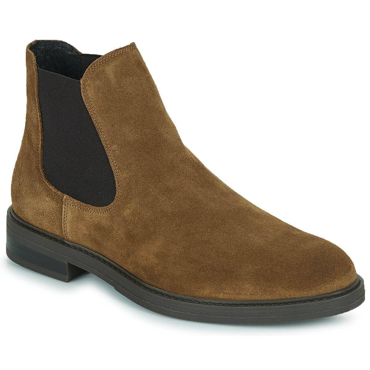 Stivaletti Uomo Selected  SLHBLAKE SUEDE CHELSEA BOOT  Marrone