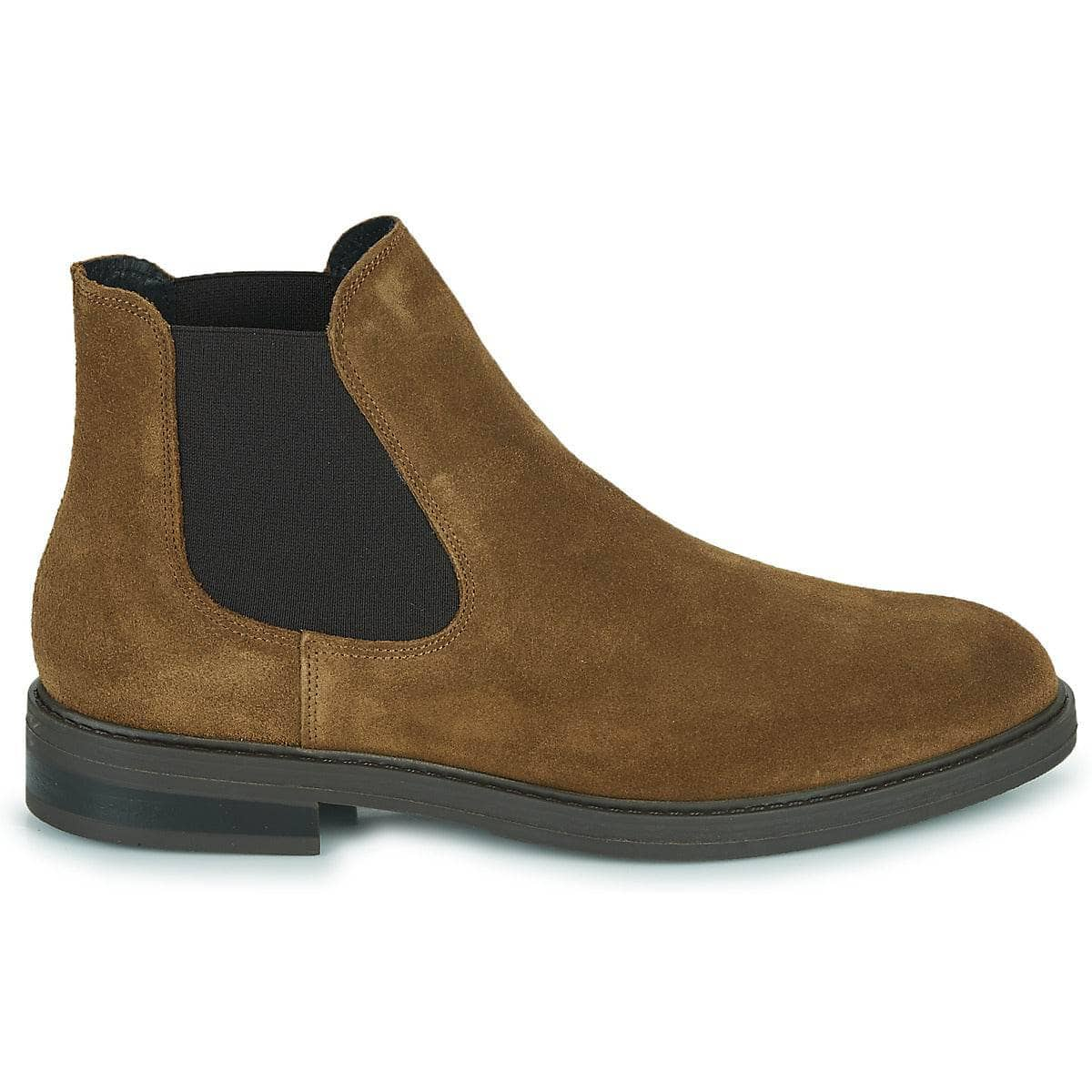 Stivaletti Uomo Selected  SLHBLAKE SUEDE CHELSEA BOOT  Marrone