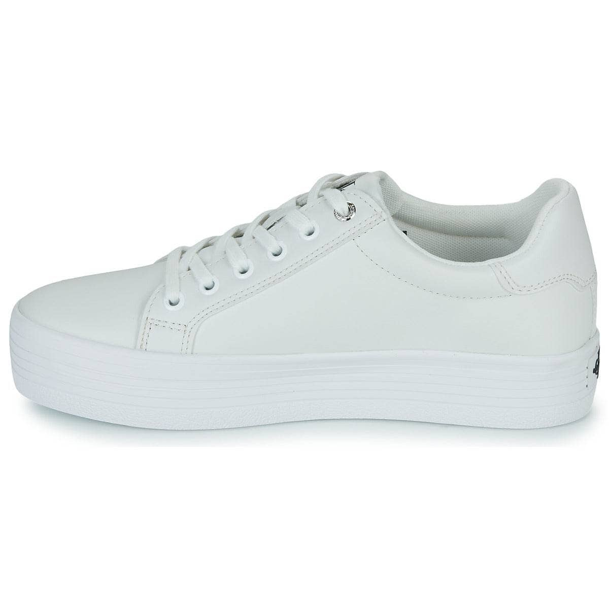 Sneakers basse Donna Calvin Klein Jeans  VULC FLATFORM LACEUP  Bianco