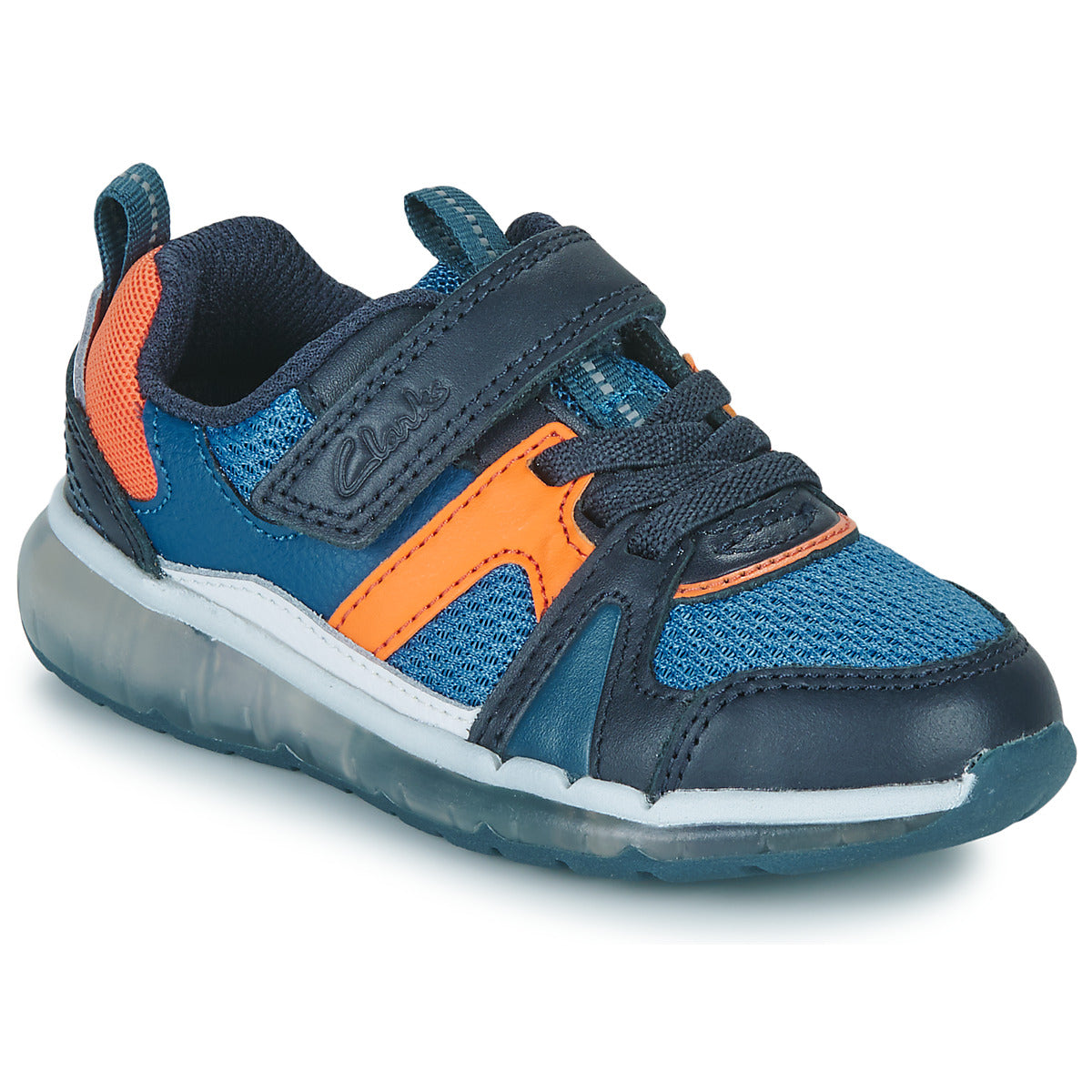 Scarpe bambini ragazzo Clarks  Spark Flash K  Blu