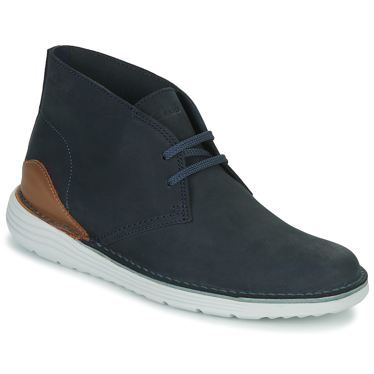 Stivaletti Uomo Clarks  Brahnz Mid  Marine