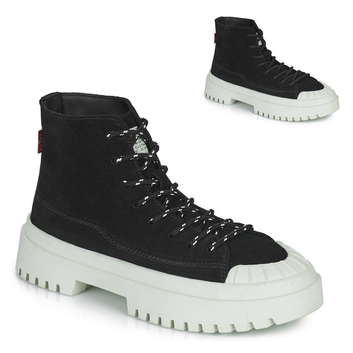 Sneakers alte Donna Levis  PATTON S  Nero