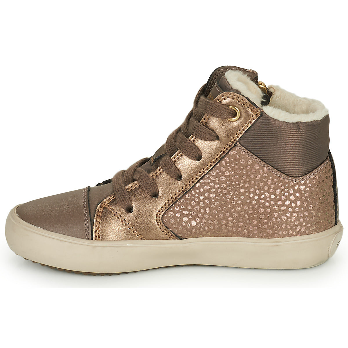 Scarpe bambini ragazza Geox  J GISLI GIRL  Oro