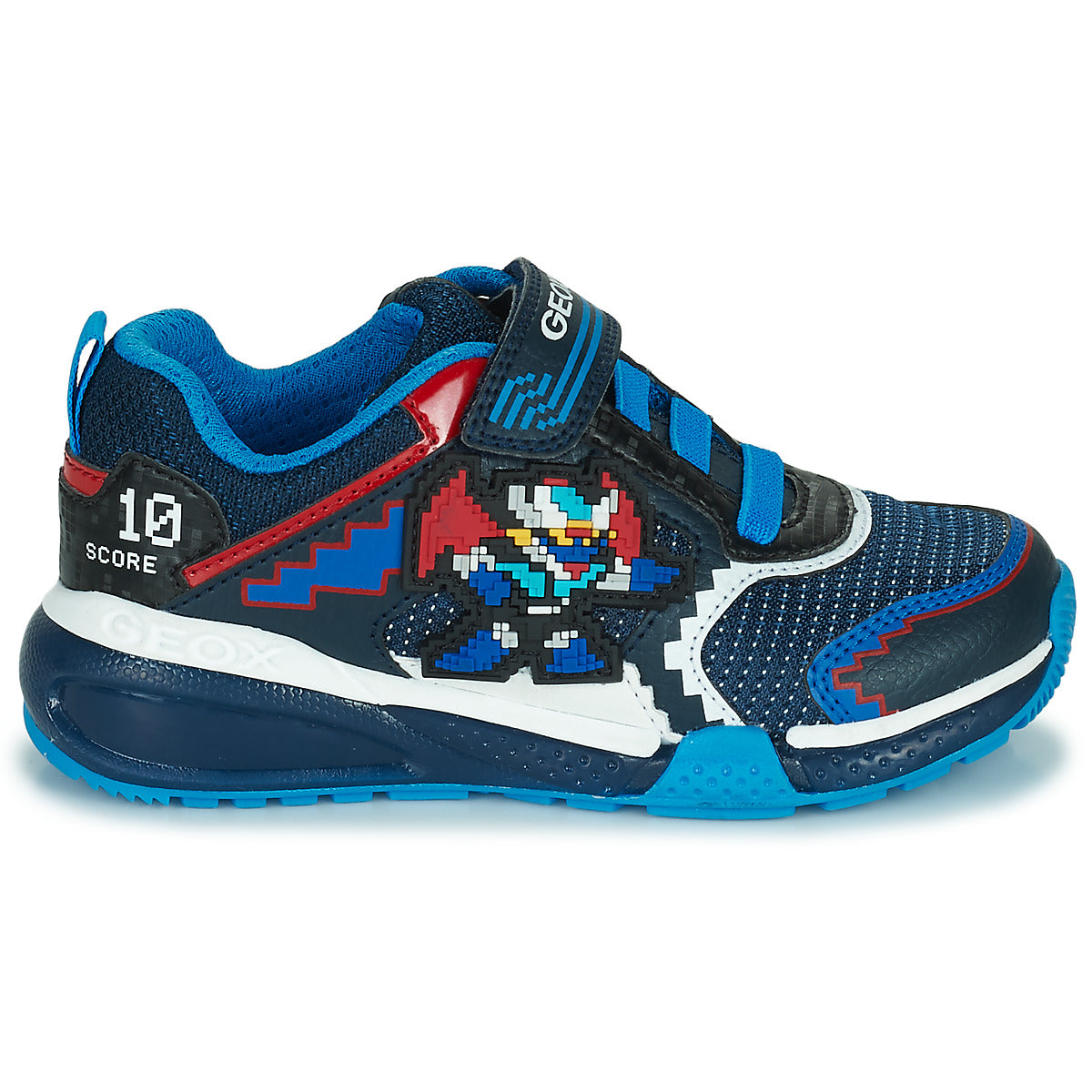 Scarpe bambini ragazzo Geox  J BAYONYC BOY A  Blu