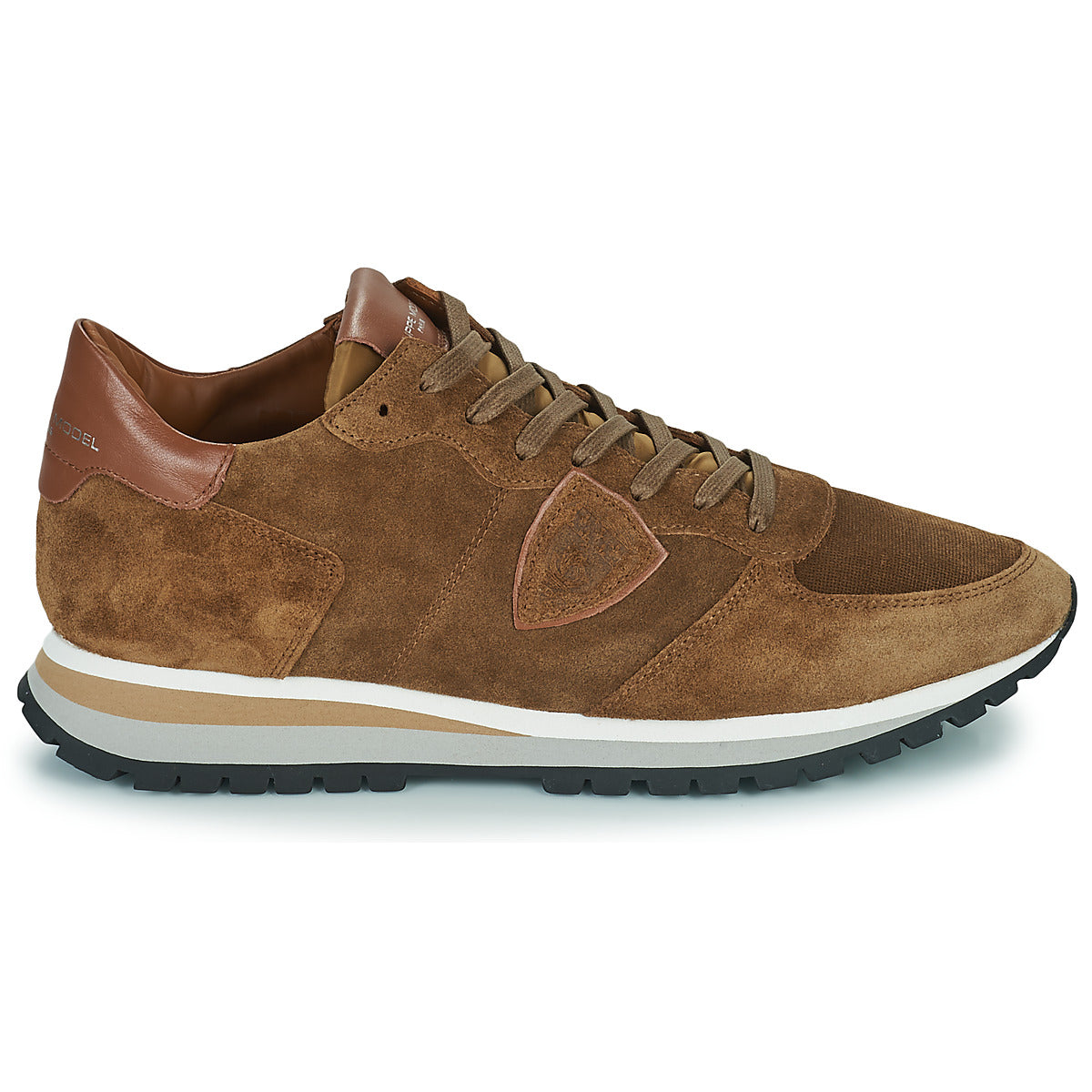 Sneakers Uomo Philippe Model  TROPEZ X LOW MAN  Marrone