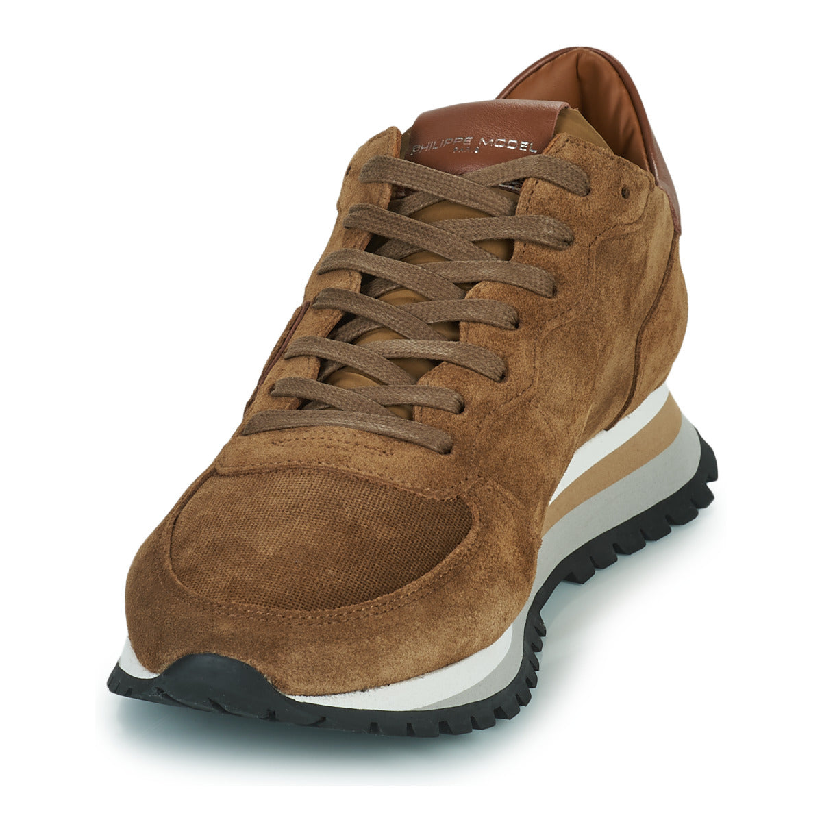 Sneakers Uomo Philippe Model  TROPEZ X LOW MAN  Marrone