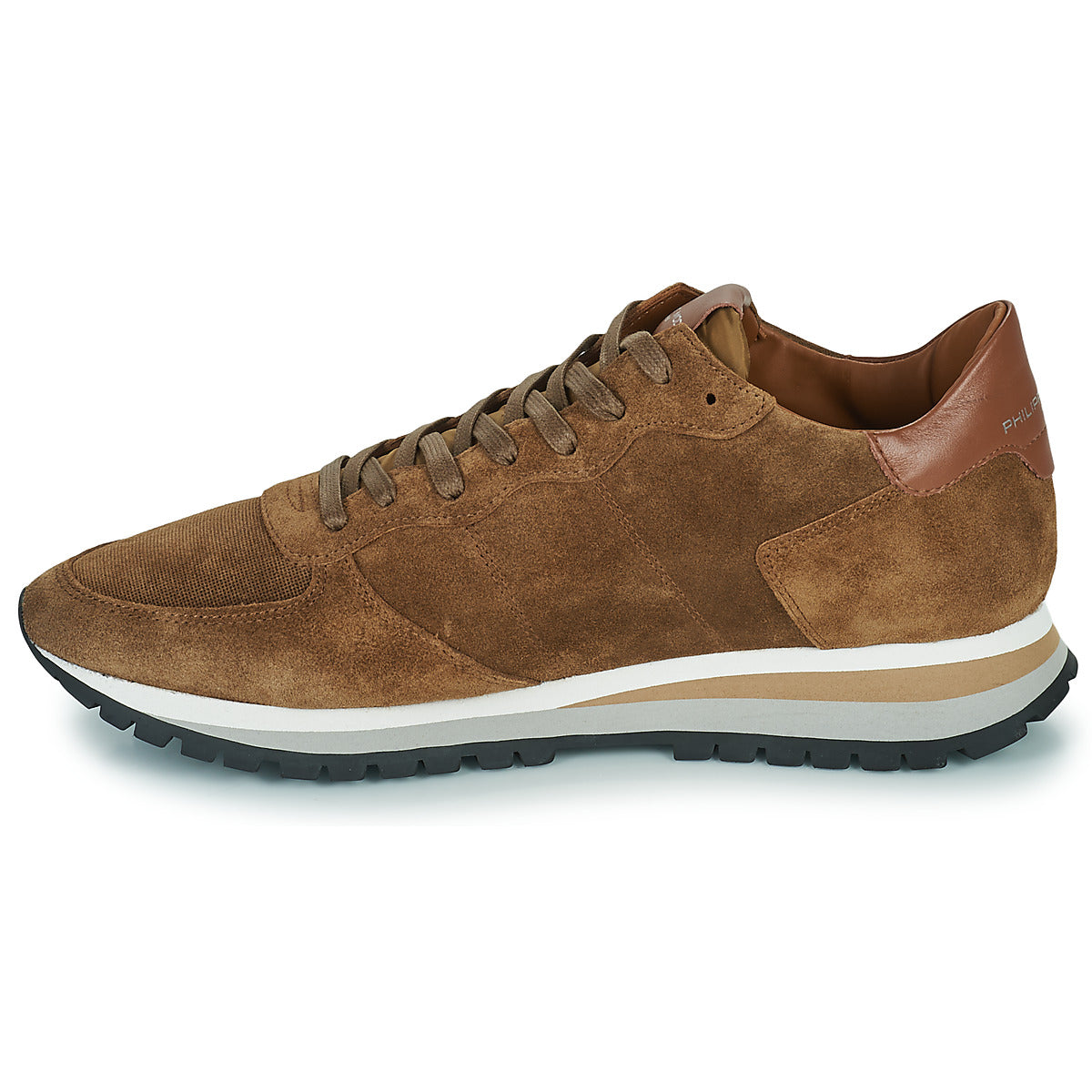 Sneakers Uomo Philippe Model  TROPEZ X LOW MAN  Marrone