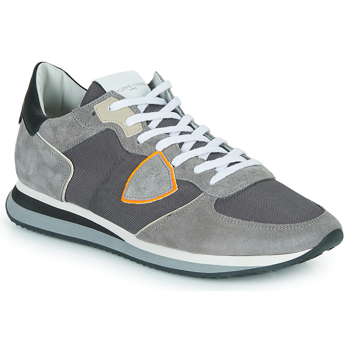 Sneakers Uomo Philippe Model  TROPEZ X LOW MAN  Grigio