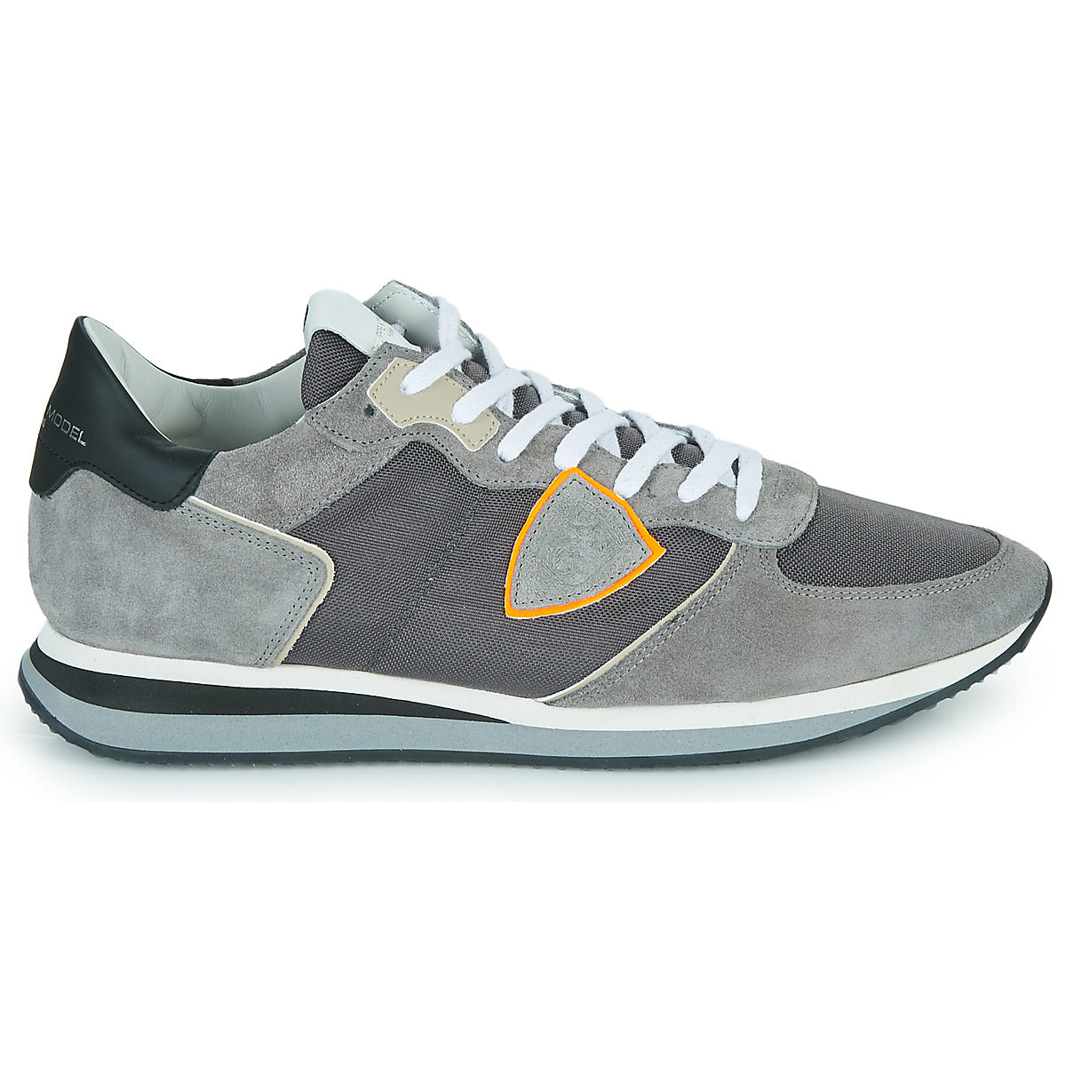 Sneakers Uomo Philippe Model  TROPEZ X LOW MAN  Grigio