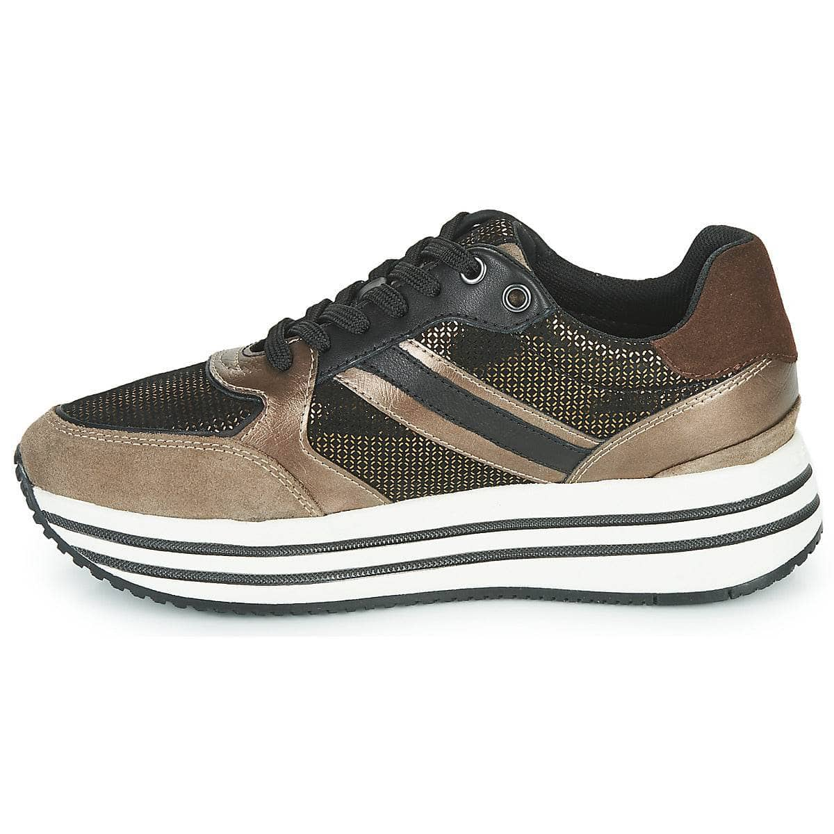 Sneakers basse Donna Geox  D KENCY B  Beige