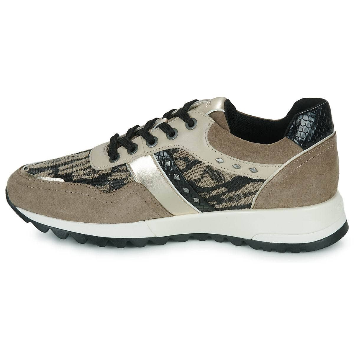 Sneakers basse Donna Geox  D TABELYA A  Beige