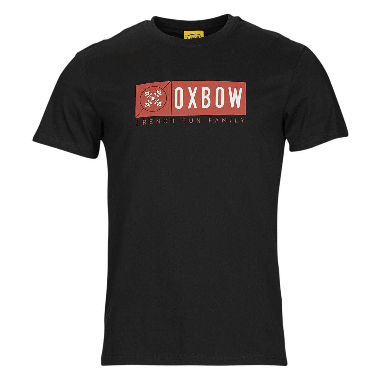 T-shirt Uomo Oxbow  02TELLIM  Nero