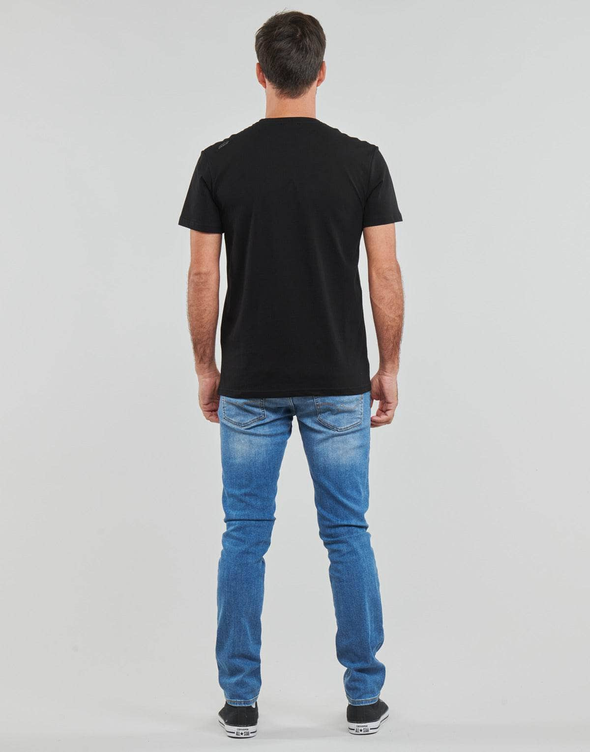 T-shirt Uomo Oxbow  02TELLIM  Nero