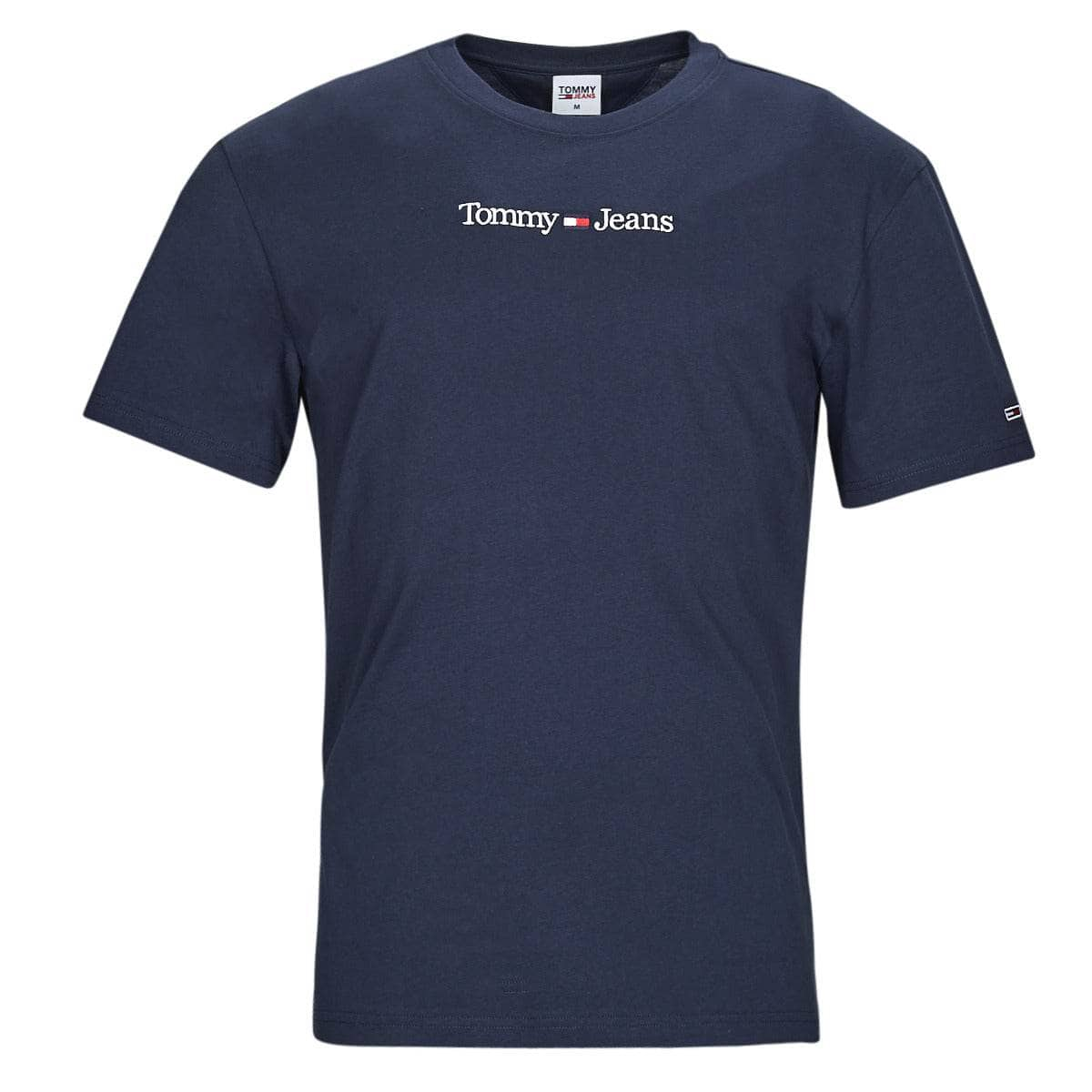 T-shirt Uomo Tommy Jeans  TJM CLASSIC LINEAR LOGO TEE  Marine