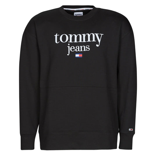 Felpa Uomo Tommy Jeans  TJM REG MODERN CORP LOGO CREW  Nero