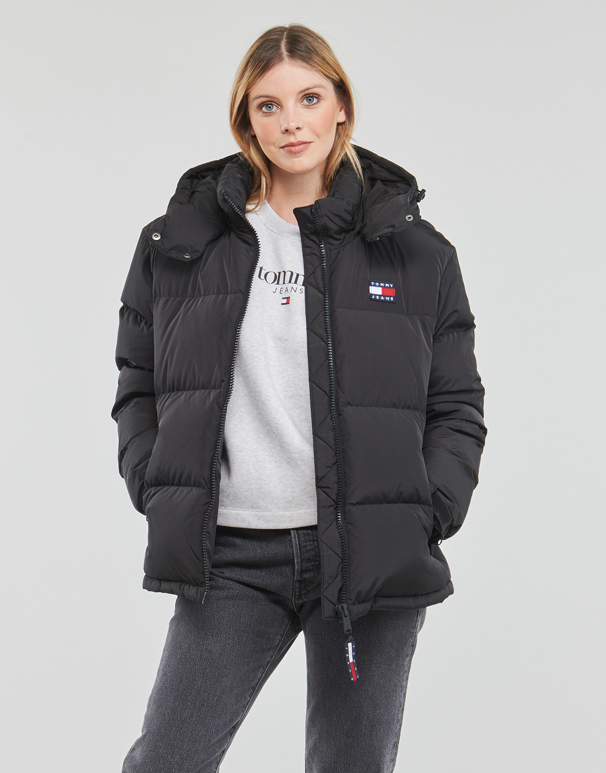 Piumino Donna Tommy Jeans  TJW ALASKA PUFFER  Nero