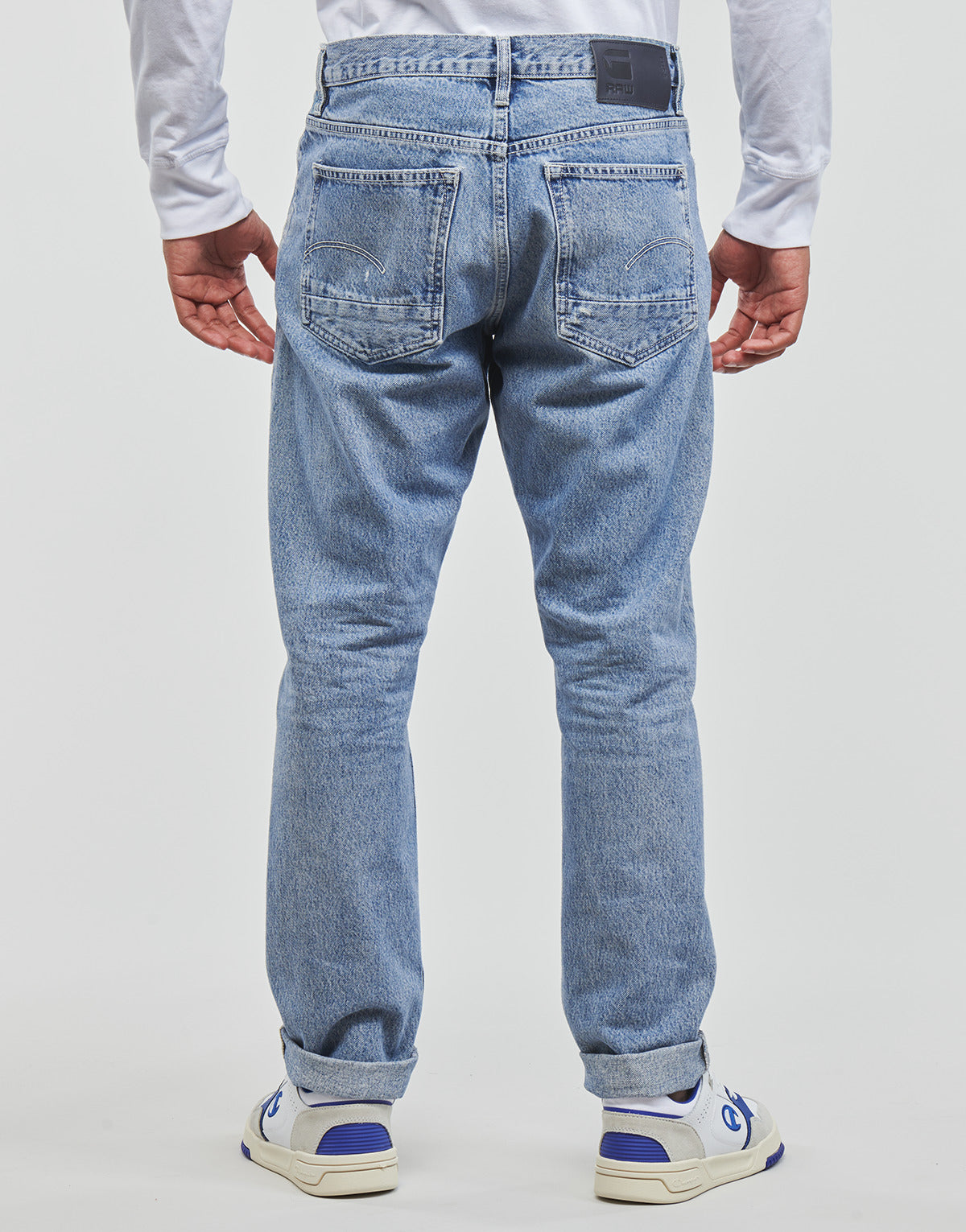 Jeans Uomo G-Star Raw  Triple A Regular Straight  Blu