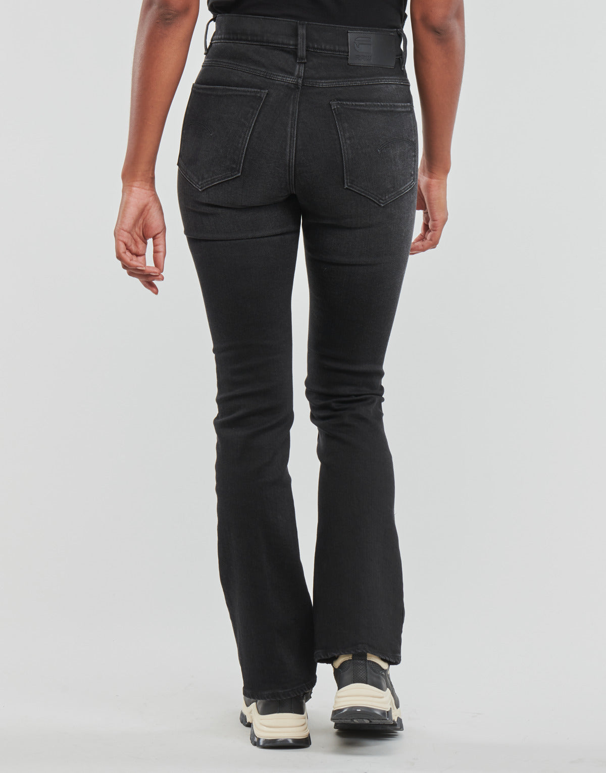 Jeans Bootcut Donna G-Star Raw  Noxer Bootcut  Nero