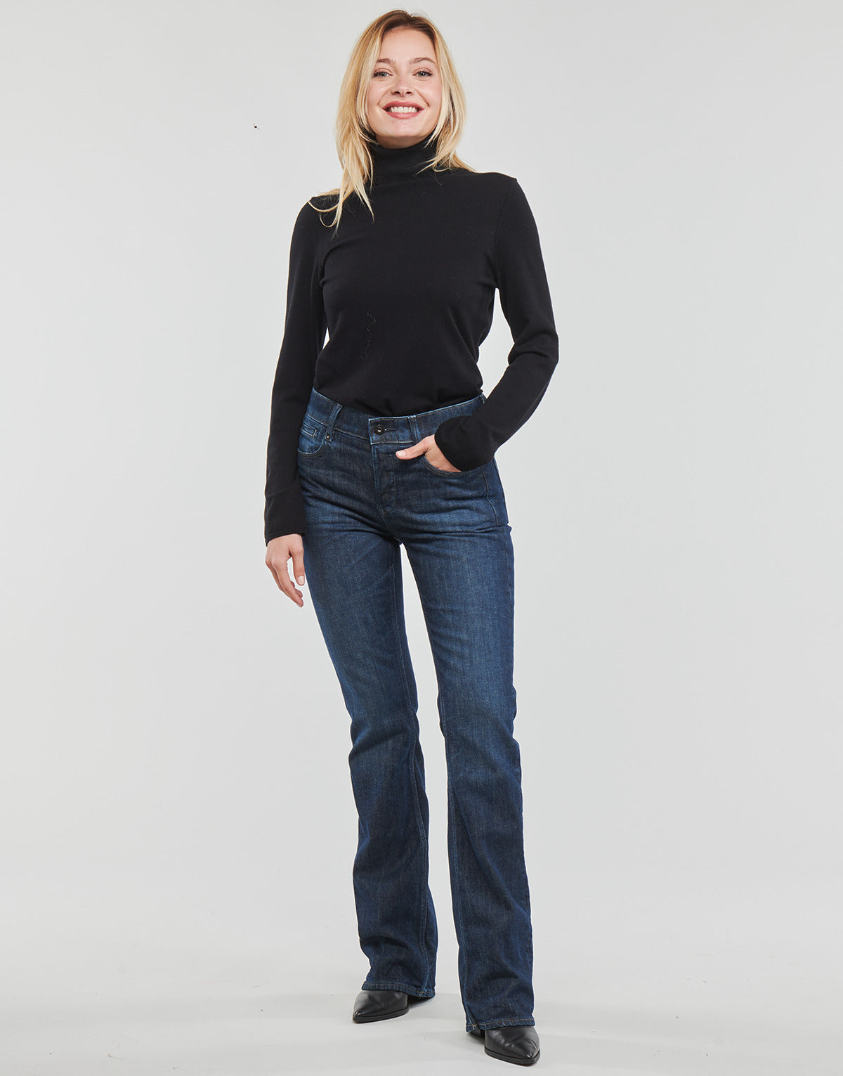 Jeans Bootcut Donna G-Star Raw  Noxer Bootcut  Blu