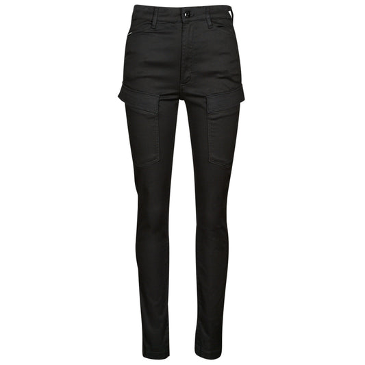 Pantalone Cargo Donna G-Star Raw  Kafey Cargo Ultra High Skinny  Nero