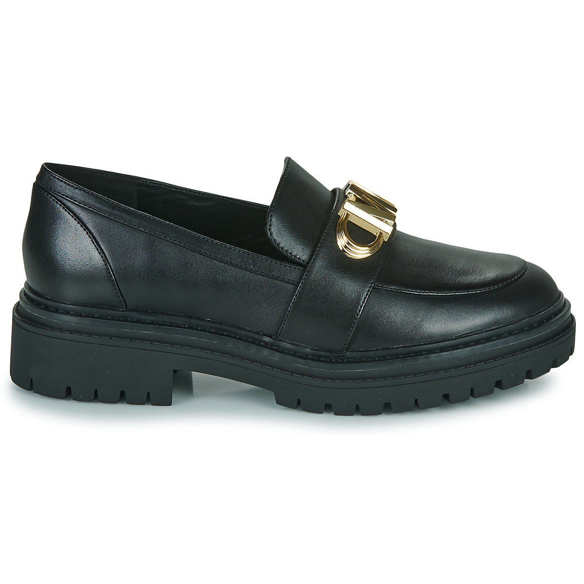 Scarpe Donna MICHAEL Michael Kors  PARKER LUG LOAFER  Nero