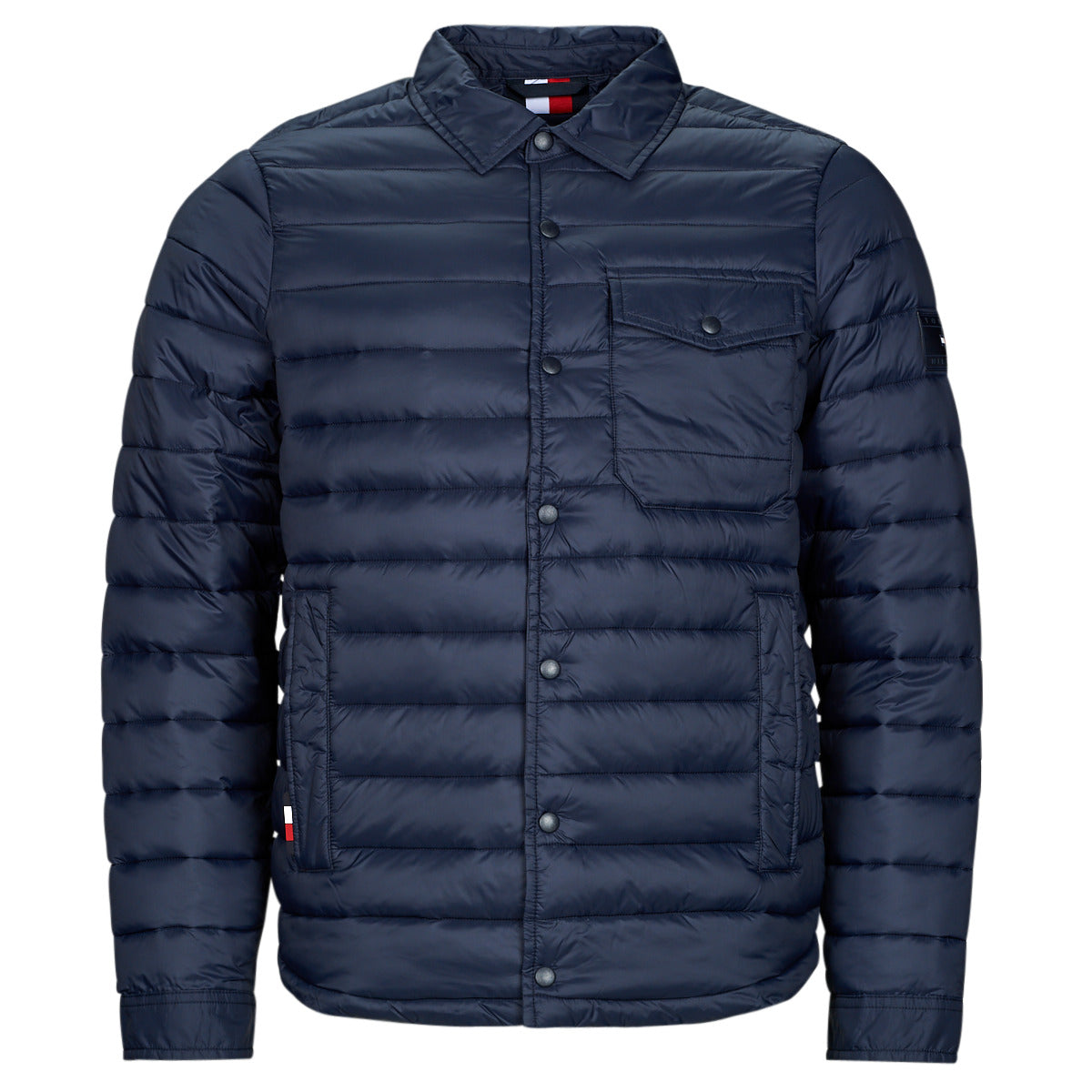 Piumino Uomo Tommy Hilfiger  PACKABLE SHIRT JACKET  Marine