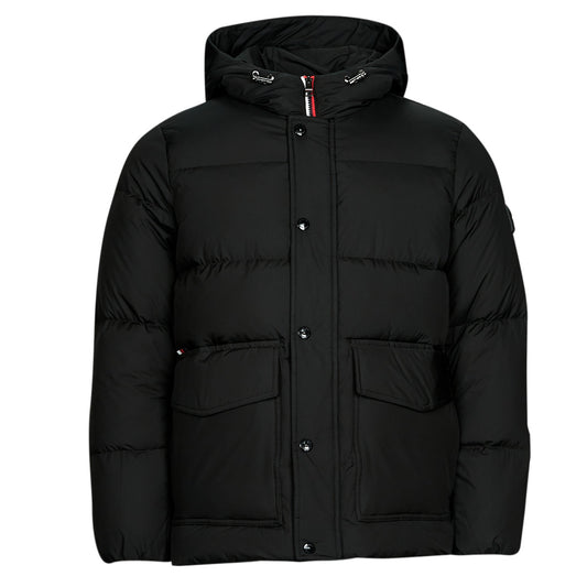 Piumino Uomo Tommy Hilfiger  HILFIGER DOWN HOODED JACKET  Nero