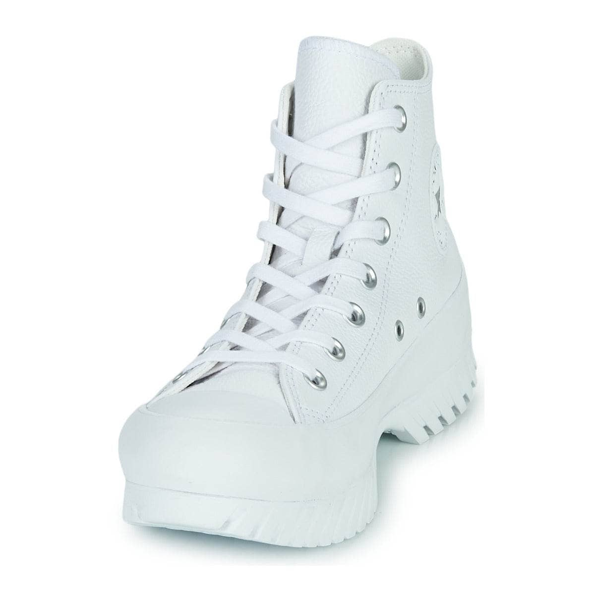 Sneakers alte Donna Converse  Chuck Taylor All Star Lugged 2.0 Leather Foundational Leather  Bianco