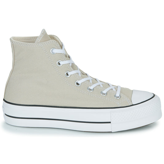 Sneakers alte Donna Converse  Chuck Taylor All Star Lift Canvas Seasonal Color  Beige