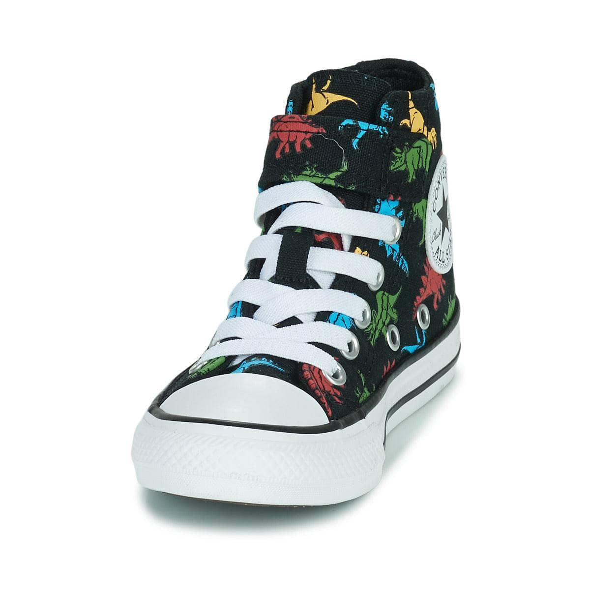 Scarpe bambini ragazzo Converse  Chuck Taylor All Star 1V Dinosaurs Hi  Multicolore