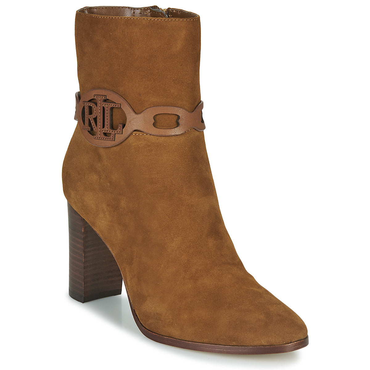 Stivaletti Donna Lauren Ralph Lauren  ABIGAEL-BOOTS-BOOTIE  Marrone