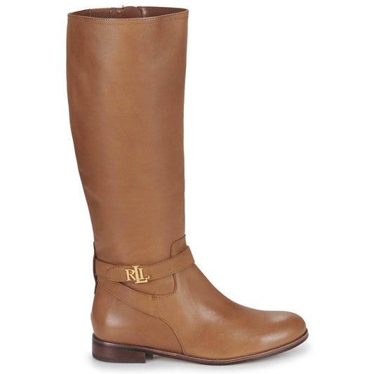 Stivali Donna Lauren Ralph Lauren  BRITTANEY-BOOTS-TALL BOOT  Marrone