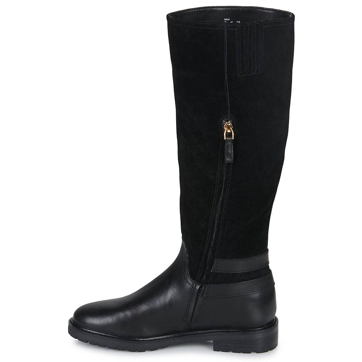 Stivali Donna Lauren Ralph Lauren  EMELIE-BOOTS-TALL BOOT  Nero