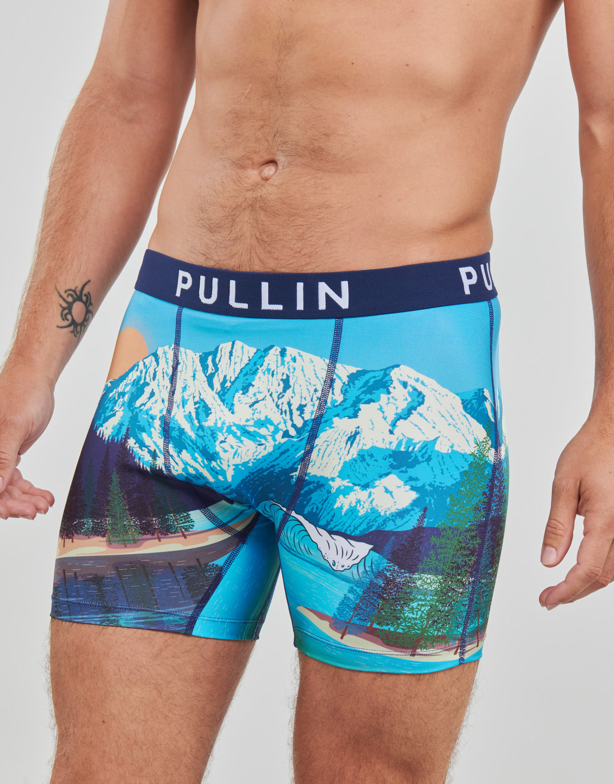 Boxer Uomo Pullin  FASHION LYCRA  Multicolore