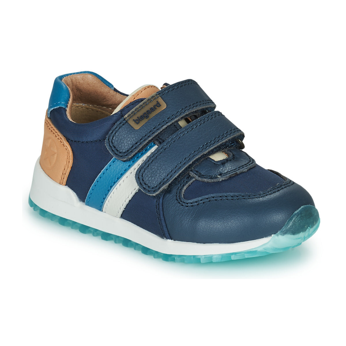 Scarpe bambini ragazzo Bisgaard  STEVIE  Blu