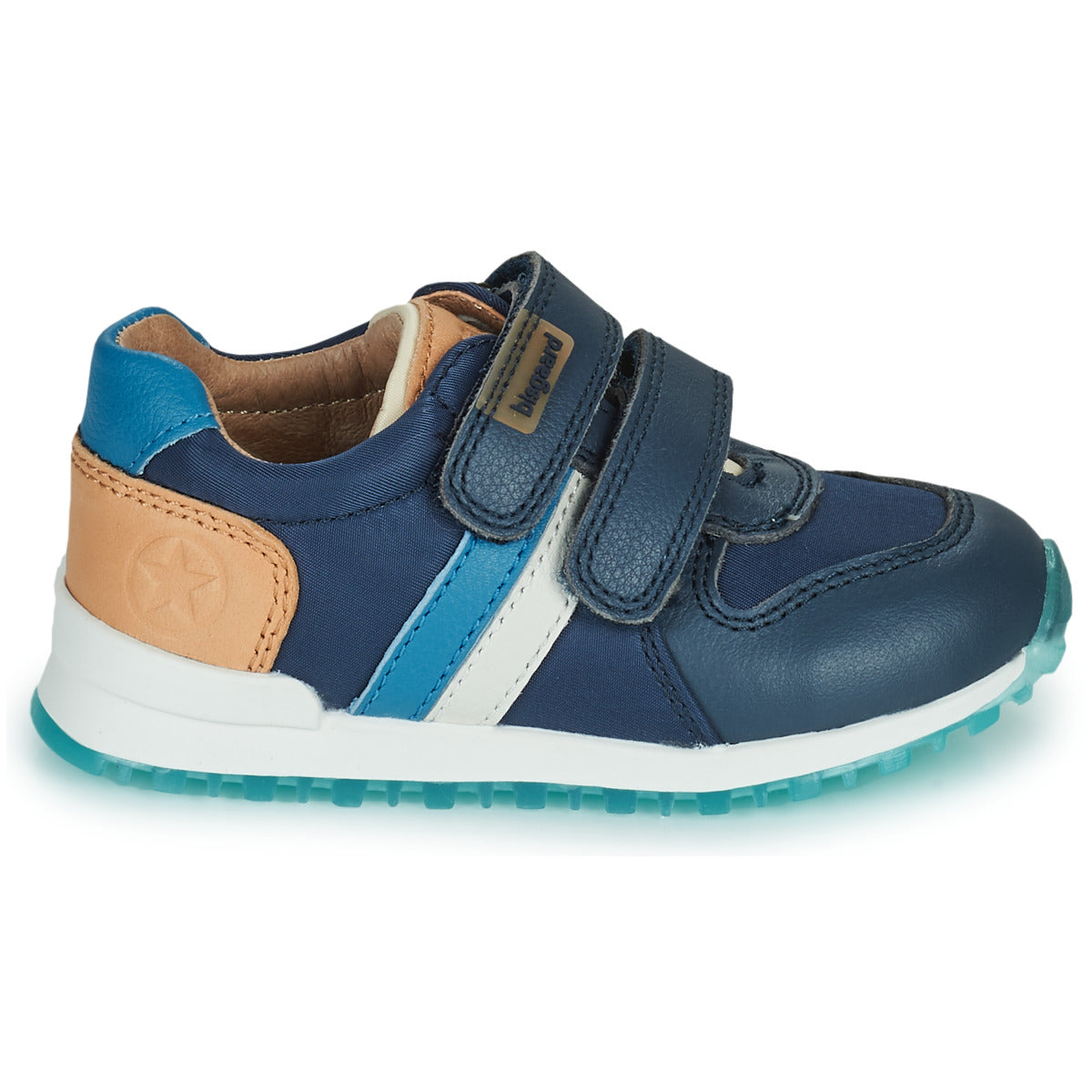 Scarpe bambini ragazzo Bisgaard  STEVIE  Blu